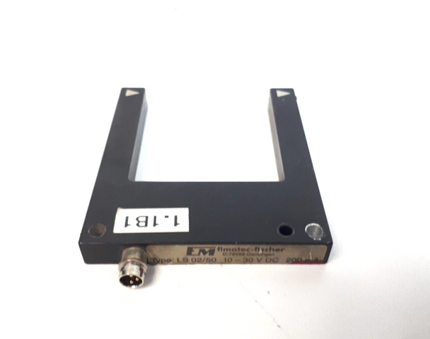 fimotec-fischer LS 02/50، LS02/50 حساس شعاع ضوئي حساس