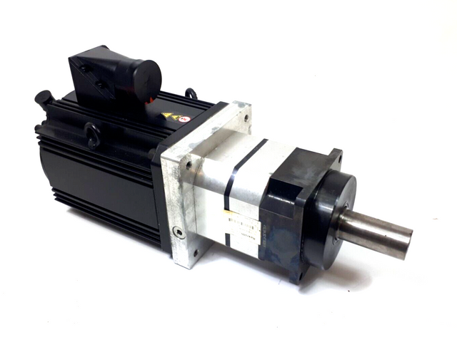 Rexroth R911345768 محرك متزامن ثلاثي الطور + R911310748 علبة تروس كوكبية
