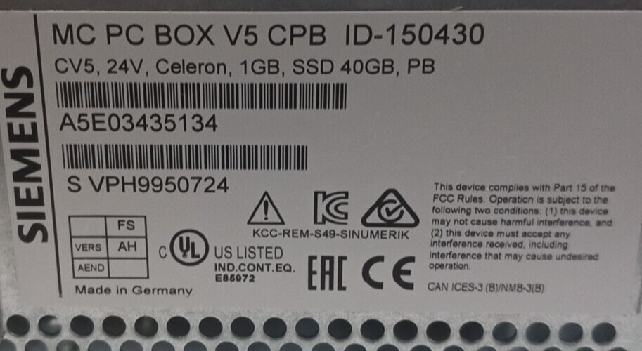 Siemens PCU50.5-C