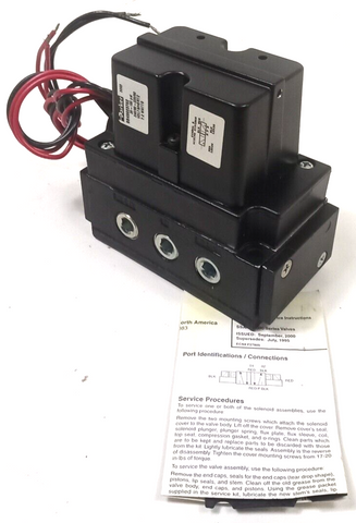 Parker SS40023702 صمام SS صمام F5265BGA87A صمام F5265BGA87A 3/8" 20-150 psi