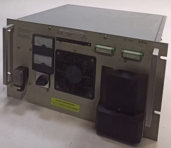 AEG AC 7000 Gleichrichter Motor Stromversorgung 400V AC IN 53,5V DC OUT  AC7000