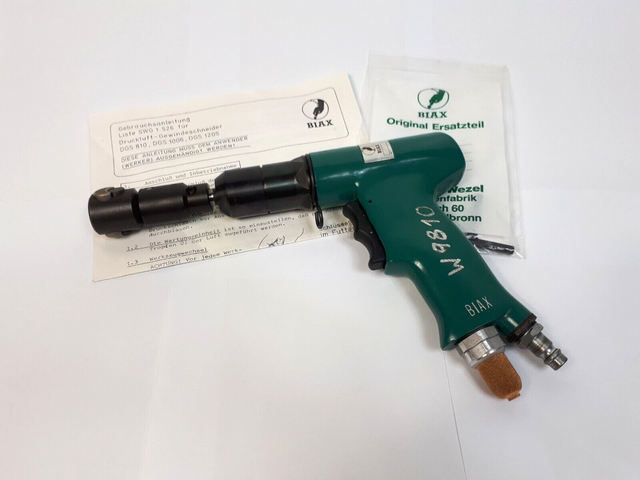 Biax DGS 100 6S A, DGS1006SA Pneumatic Thread Tapper Thread Tapper 6 bar