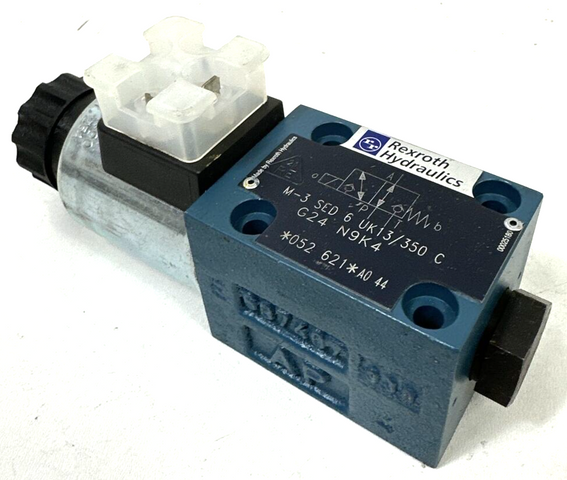 Rexroth Hydraulics M-3 SED 6 UK13/350 C G24 N9K4 صمام مقعدي صمام