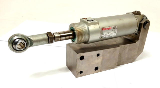 Rexroth 5217210000 Пневматический цилиндр Ø40 Цилиндр Ход:25, 10 bar +основание