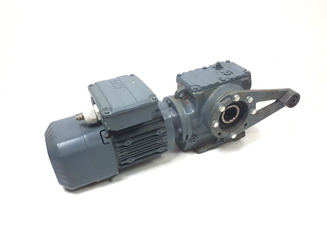 SEW Eurodrive SA57/T DRS71M4BE1/TH, мотор-редуктор, 220/420V, 50/60Hz, 0.55kW, IP54