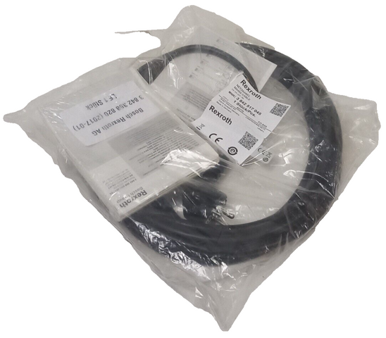Bosch Rexroth 3842517045 Mains Cable 3 842 517 045 CS: D/F GST 5M