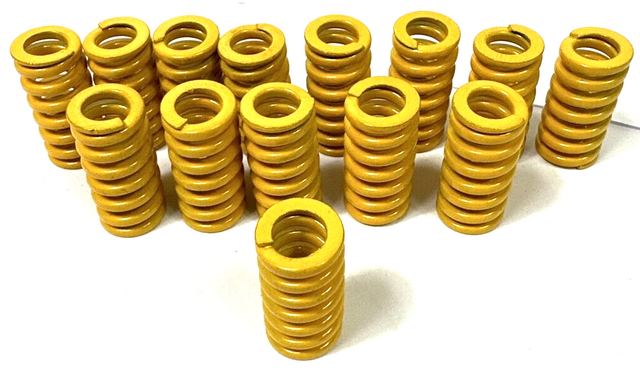 14 x Steinel Normalien SZ8040 System Spring Spring Yellow L: 25mm