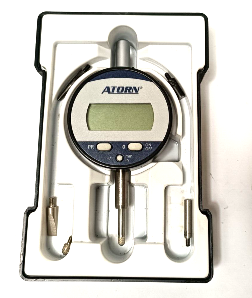 Atorn Digitale Messuhr 0-12,5mm Messuhr 0,01mm