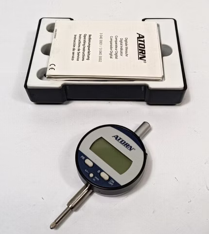Atorn Digitale Messuhr 3 040 3001 Mikrometer 0-12,5mm Messuhr 0,01mm | 30403001