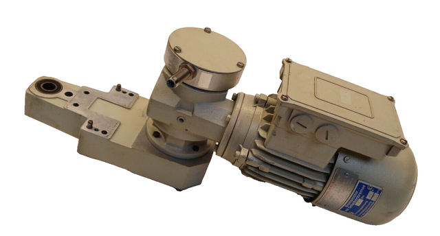 Тормозной двигатель Rehfuss SM021HF-56L/4BR02, привод 970377/01, редуктор 0.09kW, 1380rpm