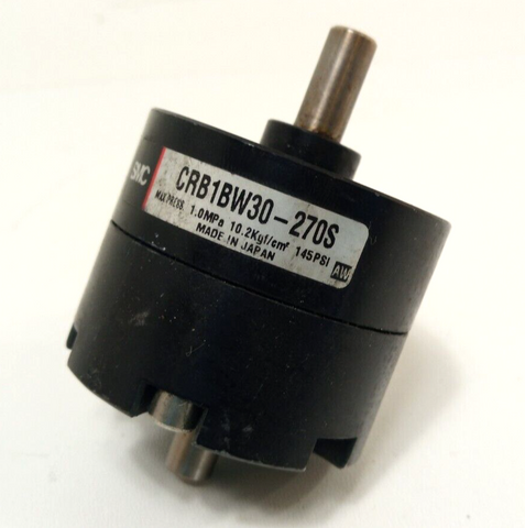 SMC CRB1BW30-270S محرك دوار 1.0MPa \/ 10.2Kgf\/cm 145 PSI
