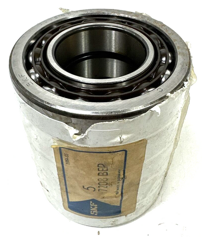 5 x SKF 7208 BEP | 7208BEP Angular Contact Ball Bearing 40x80x18 mm