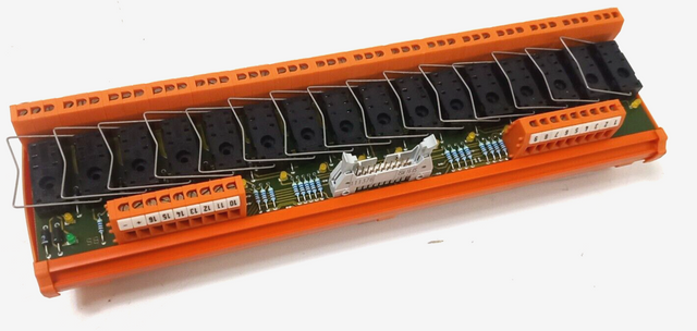 Weidmüller RSM 16RS 24VDC GEM Релейная планка для 16 релейных соединителей