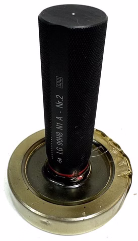 Grenzlehrdorn LG 90H8 N1 A Nr.2 Gewinde Lehrdorn Prüfdorn Ø 90mm x 20mm