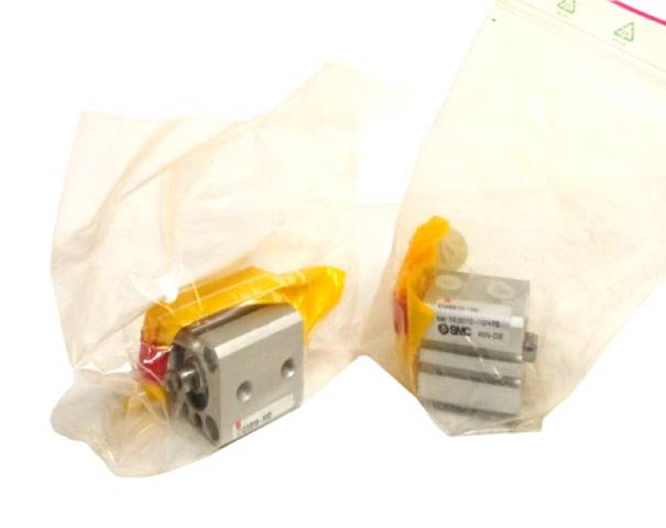 2 x SMC CQSB16-10D Pneumatic Cylinder, Cylinder, Compact Cylinder #1