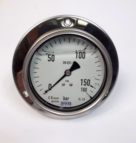 Wika PG23CP.100 160 bar ZT2282.00 02252596 Rohrfedermanometer CrNi-Stahl