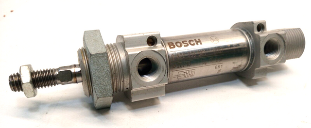 Bosch Double-Acting Pneumatic Cylinder 0822333501 Ø20/10 Pa: 10 Bar