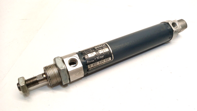 Bosch Pneumatic Cylinder 25/100mm 10 bar 0822034005 Round Cylinder