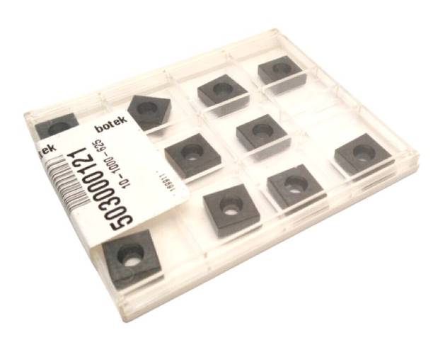 10 x BOTEK Indexable Inserts 503000121, 10-1000-625 Indexable Inserts