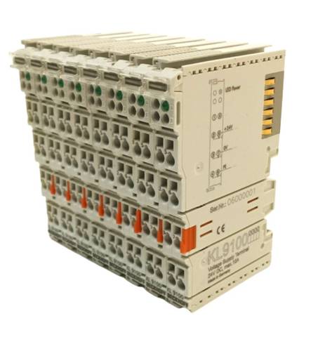 8x Beckhoff KL9100 / Клемма подачи потенциала, 24 V DC