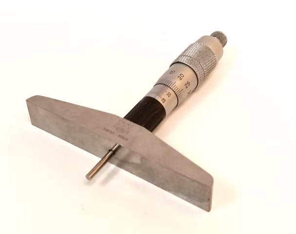 TESA Isomaster Tiefenmessschraube 0-25 mm Messchraube Messgerät 02990017602