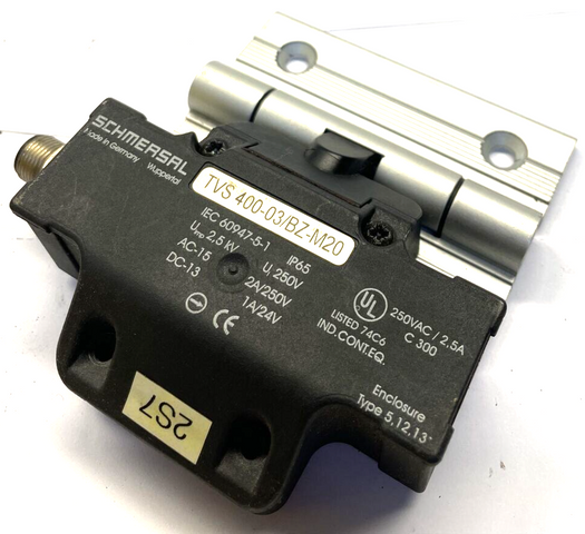 SCHMERSAL TVS 400-03/BZ-M20 | مفتاح موضع أمان 250V 2A3 2.5kV TVS400