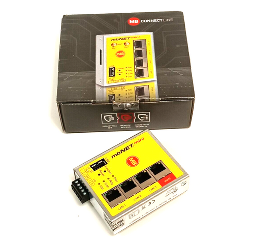 Промышленный маршрутизатор MB Connect Line mbNET.mini MDH 860, маршрутизатор 10–30V DC 0.25A