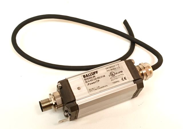 Balluff BIS00LW HF Read/Write Head BIS M-402-045-002-07-S4 Power/TP 24Vdc 0.4A