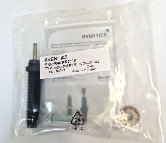 Комплект амортизаторов Aventics R402003619 для регулировки длины хода RTC D25-40