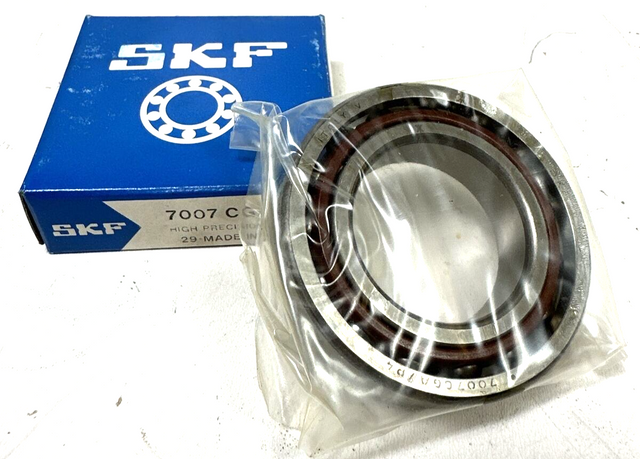 SKF 7007 CGA/P4 | 7007CGA/P4 محمل عمود الدوران محمل كروي 35x62x14 مم