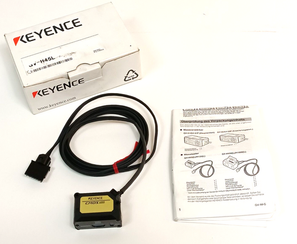 Keyence GV-H45L CMOS Laser Sensor Amplifier Laser Control Sensor