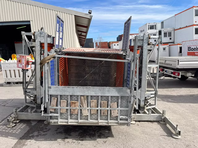 ALIMAK HEK TPL 2000D Transportbühne Bauaufzug Bj 2014