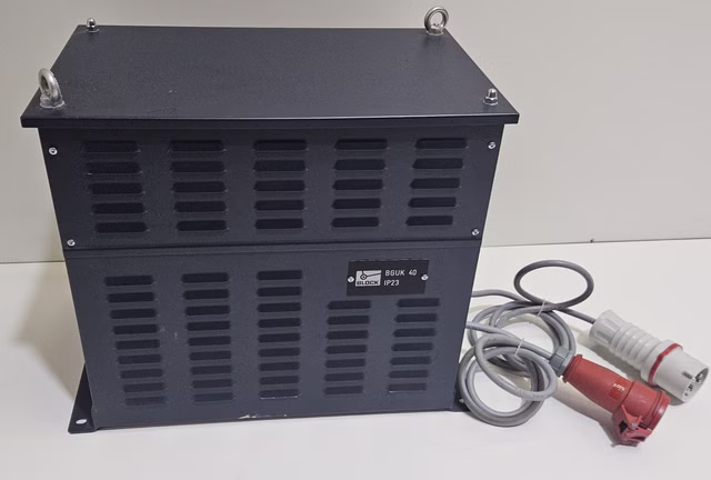 Block BGUK 40 Stahlblechgehäuse IP 23 Netzteilgehäuse Trafogehäuse
