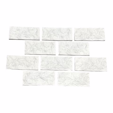 36m² Stone Design Decor Riemchen White Mini Verblender Naturstein Fliesen