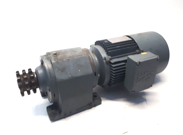 SEW-Eurodrive R63DT90S4BMG محرك فرامل 230/400V 50Hz 1.1kW 1400/25 دورة في الدقيقة IP54
