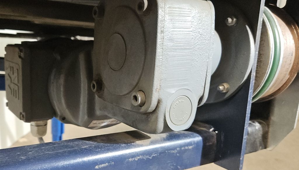 Schulz Rollenkurvenförderer 90° Rollenbahnkurve
