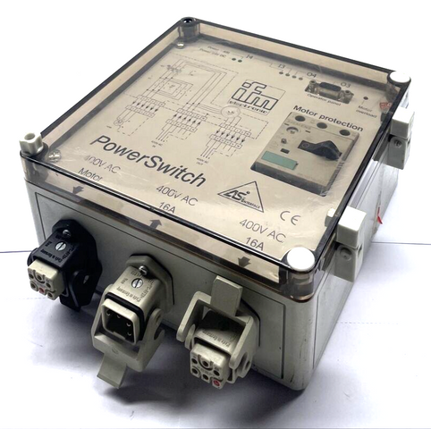 IFM electronics ZB0032 Power Switch  1A 0.25KW AS-Interface Motor Starter
