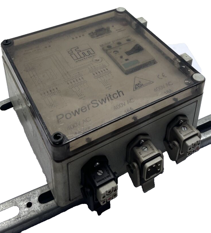 IFM ZB0038 PowerSwitch 4A 1.5kW بدء تشغيل المحرك 400V AC | ZB 0038 AS-Interface