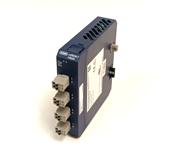 JUMO 705025/36/000,000 وحدة إخراج 4 قنوات 705025