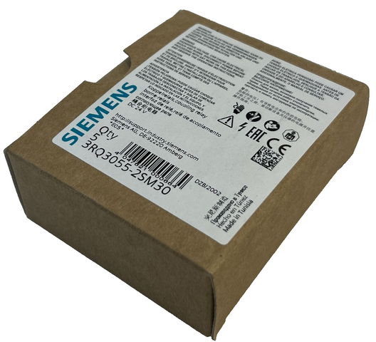 5x Siemens Digital Industrial Output Coupling Module 3RQ3055-2SM30 IP20 Relay