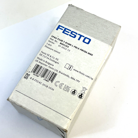 Festo 8001203 مستشعر ضغط SPAU-P10R-T-R18M-L-PNLK-PNVBA-M8D | مستشعر ضغط