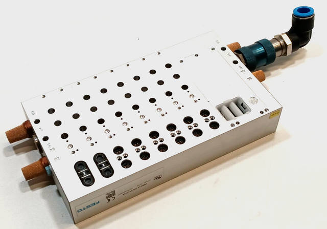 Festo 573493 VABM-L1-14G-G14-8-GR جزيرة الصمامات شريط التوصيل 573493
