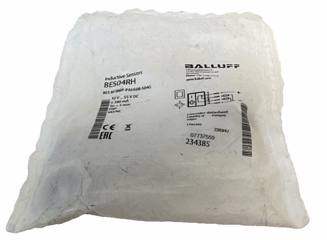 Balluff BES04RH Inductive Proximity Switch Sensor BESM18MP-PAH50B-S04G