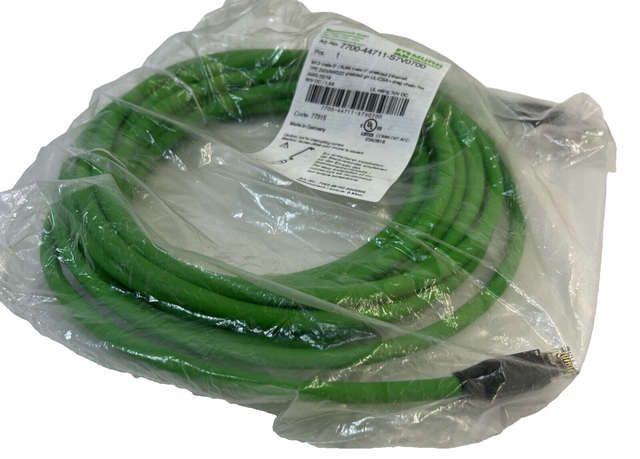 7 m كابل Murr Elektronik 7700-44711-S7V0700 M12 محمي من TPE ‏2x2xAWG22 | AWG