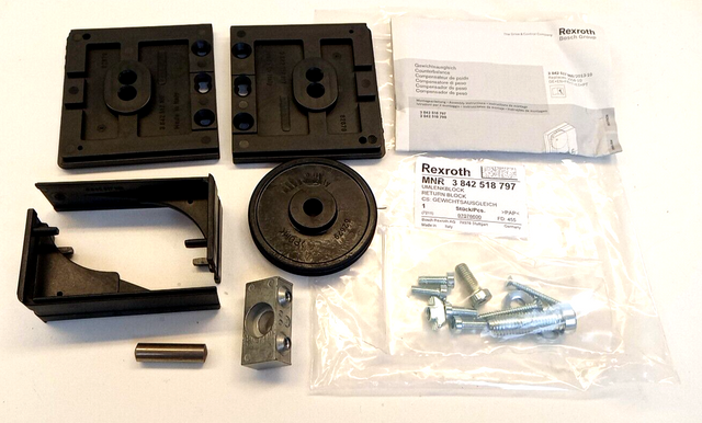 Bosch Rexroth 3 842 518 797, 3842518797, Отклоняющий блок для противовеса