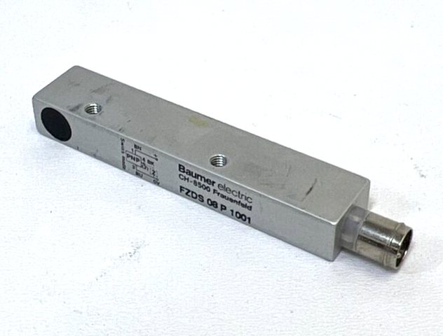 Baumer Electric FZDS 08 P 1001 Reflection Light Sensor