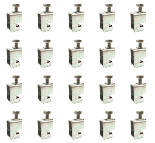 20x Wöhner клемма для подключения проводника 120mm², шина 10mm, 01203