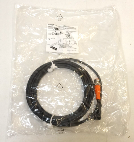 [EUR6.00/m] IFM EVC054 Connecting Cable, Connection Cable, 5m Cable