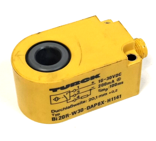 حساس حلقي استقرائي TURCK Bi20R-W30-DAP6X-H1141
