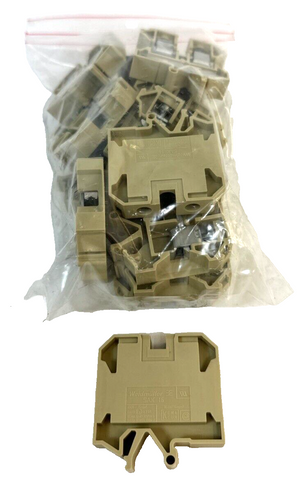 14 x Weidmüller SAK 16 Through Terminal Block Terminal Block Terminal 16mm² 690V